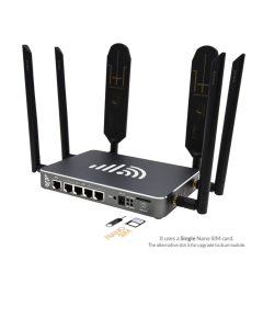 EZR24-U012 Router, Industrial Router,  UK 4G Router, Wi-Fi 5