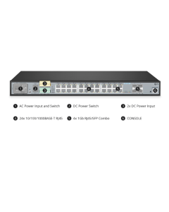IES3110-24TF24 x RJ45, 4 x RJ45/SFP